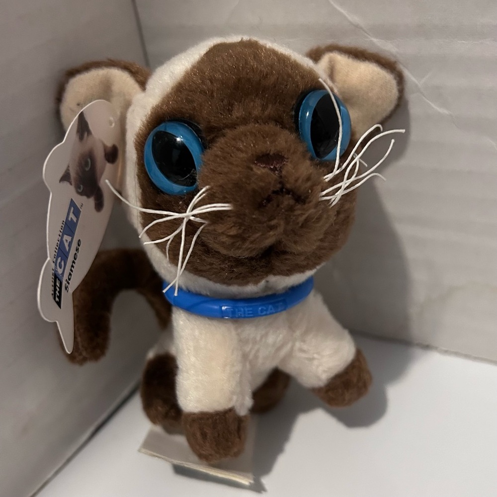 2005 McDonald’s Happy Meal plush Artlist collection - Siamese The Cat